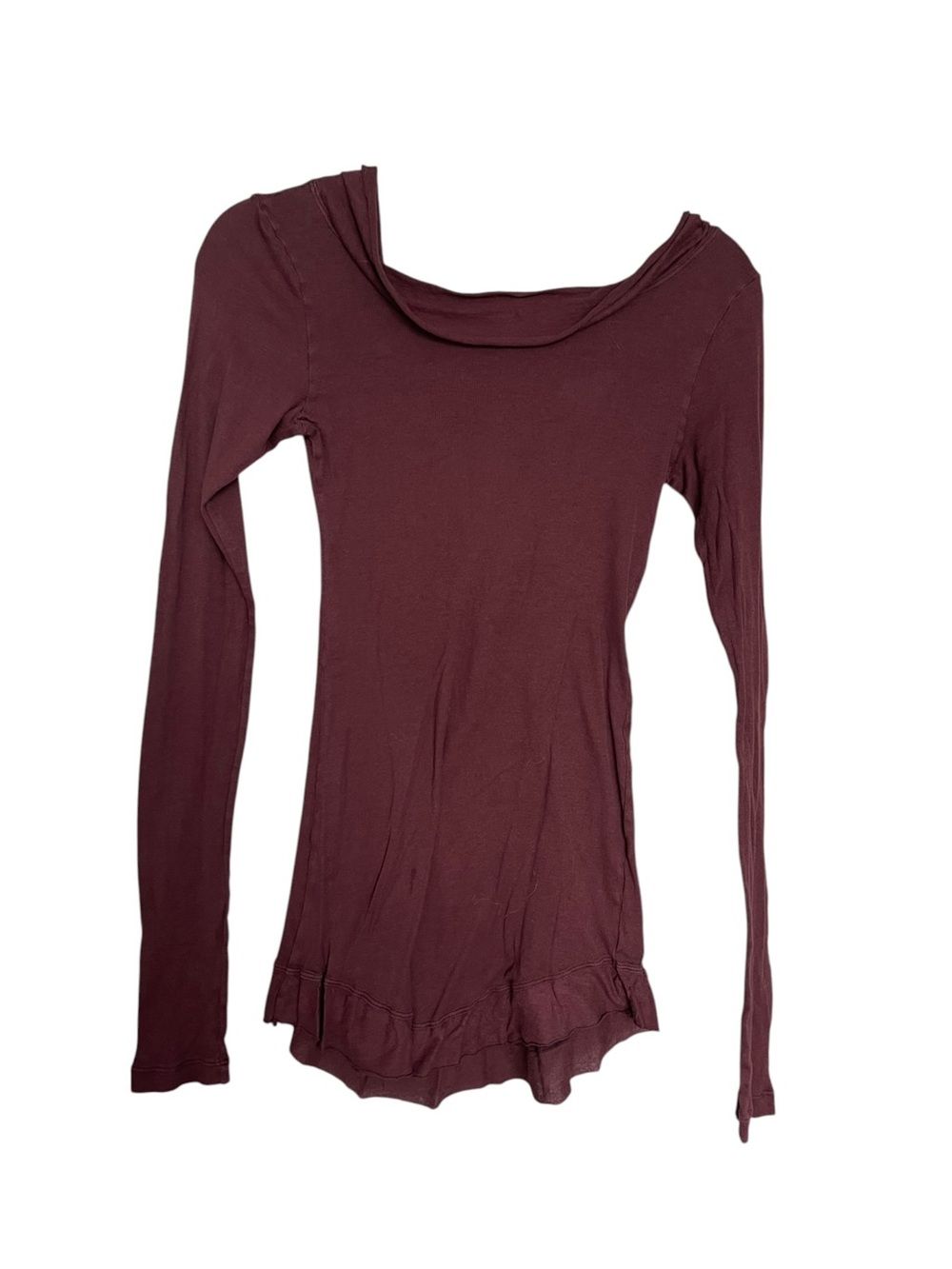 Left Of Centre Long-Sleeve Scoop Neck Top